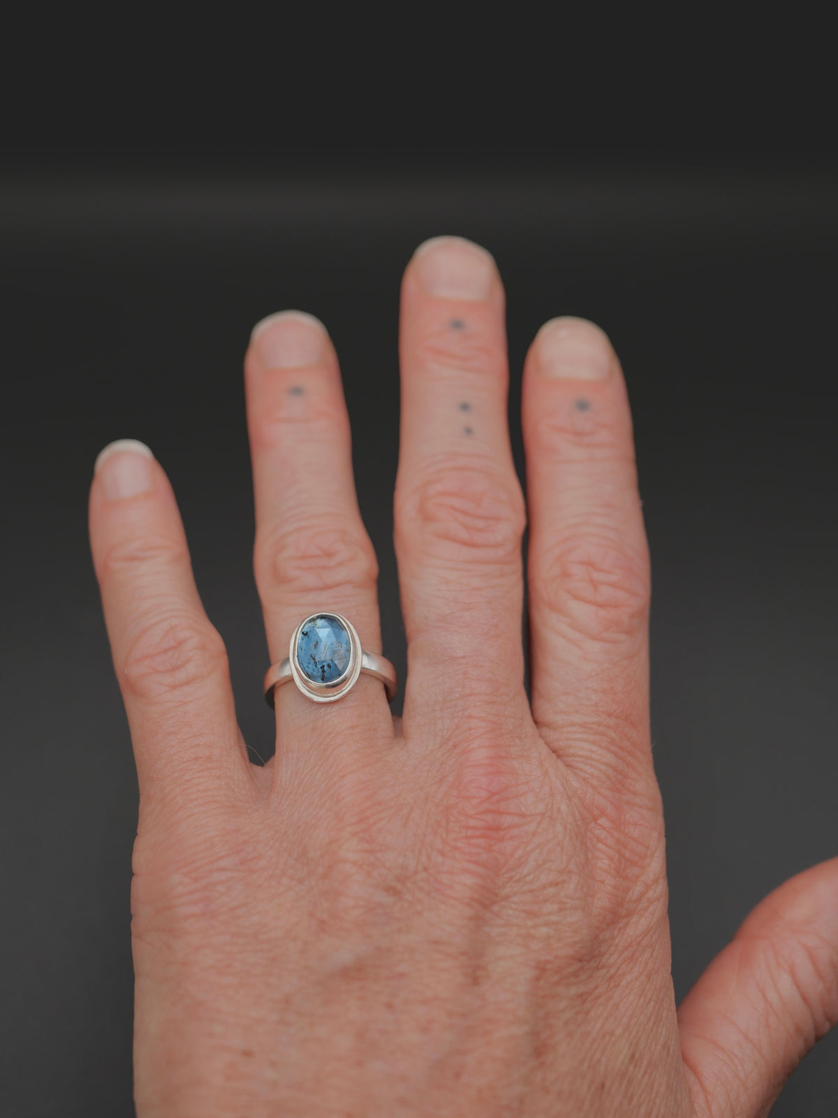 Stone Ring - Size 5.75 - Kyanite