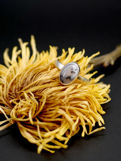Stone Ring - Size 10.5 - Dendritic Opal