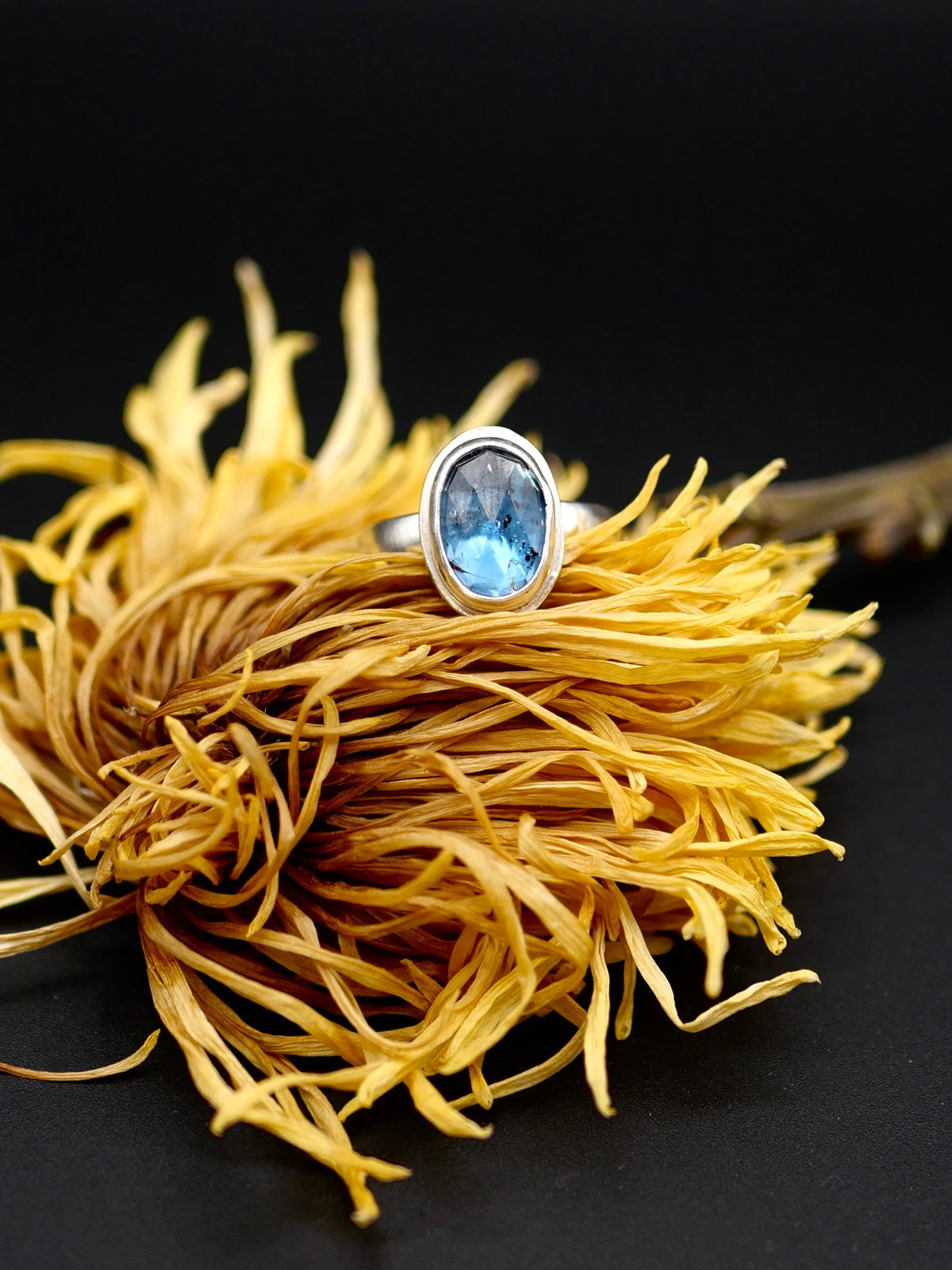 Stone Ring - Size 5.75 - Kyanite